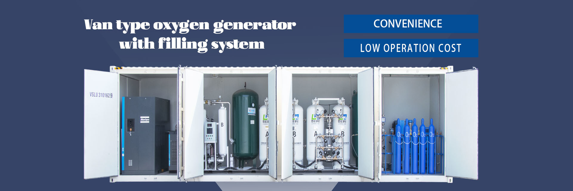 kualitas Generator Oksigen Industri pabrik