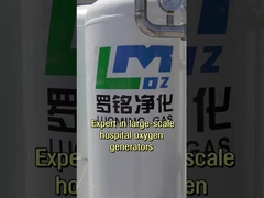 Jiangsu Luoming generator oksigen medis dengan sertifikat lengkap